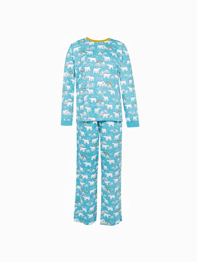 Frugi Unisex Blue Adult Pyjamas - Imagen 1 de 5