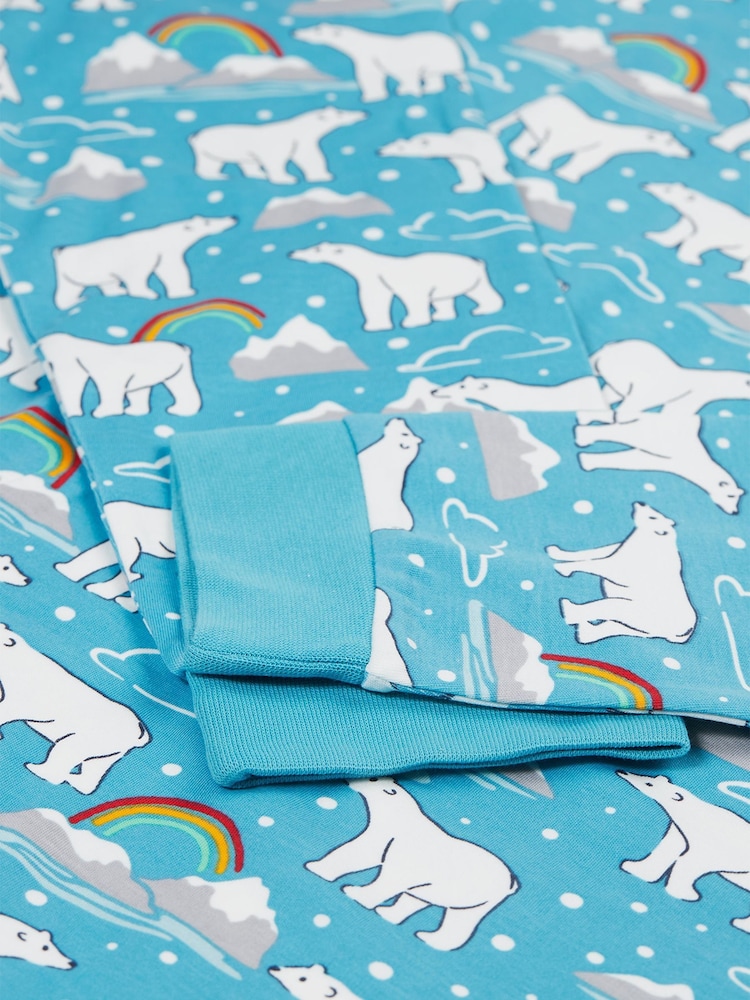 Frugi Unisex Blue Adult Pyjamas - Image 4 of 5