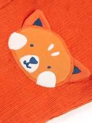 Frugi Orange Tiger Patch  Corduroy Trousers - Image 4 of 5