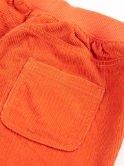 Frugi Orange Tiger Patch  Corduroy Trousers - Image 5 of 5