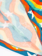 أزرق ـ فستان بتصميم خيوط مموجة Start من Frugi - Image 5 of 5