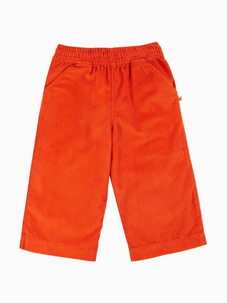 Frugi Girls Red Cordurory Trousers - Image 2 of 5