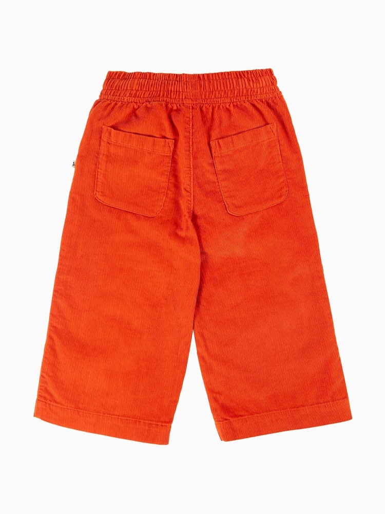 Frugi Girls Red Cordurory Trousers - Image 3 of 5