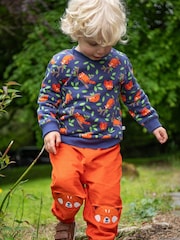 Frugi Blue Easy On Printed Jumper - Image 1 of 5
