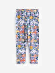 Frugi Purple All Over Print Leggings - Image 1 of 1