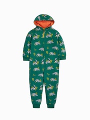 Frugi Boys Green Comfy All-In-One - Image 1 of 4