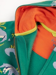 Frugi Boys Green Comfy All-In-One - Image 3 of 4