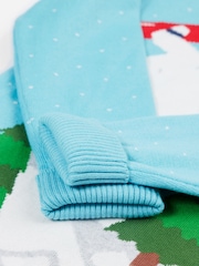 Frugi Blue Polar Bear Knitted Jumper - Image 4 of 5