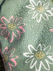 Frugi Green All Over Print Parka Coat - Image 4 of 6