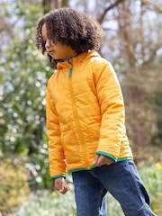 Frugi Blue Reversible Toasty Trail Jacket - Image 2 of 8