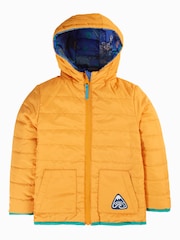 Frugi Blue Reversible Toasty Trail Jacket - Image 5 of 8