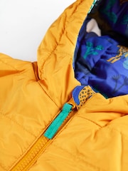 Frugi Blue Reversible Toasty Trail Jacket - Image 6 of 8