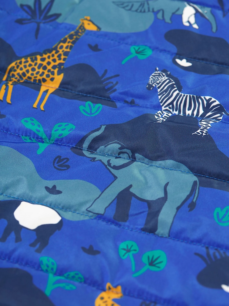 Frugi Blue Reversible Toasty Trail Jacket - Image 8 of 8