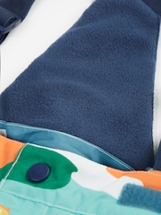 Frugi Blue Waterproof Mountains Snow And Ski Salopettes Trousers - Imagen 7 de 8
