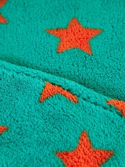 Frugi Green Stars Cosy Snuggle Suit: All-In-One - Image 4 of 6