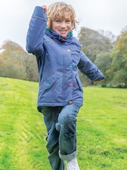 Frugi Blue Rambler 3 In 1 Vest Coat and Jacket - Image 1 of 7