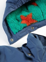 Frugi Blue Rambler 3 In 1 Vest Coat and Jacket - Image 7 of 7