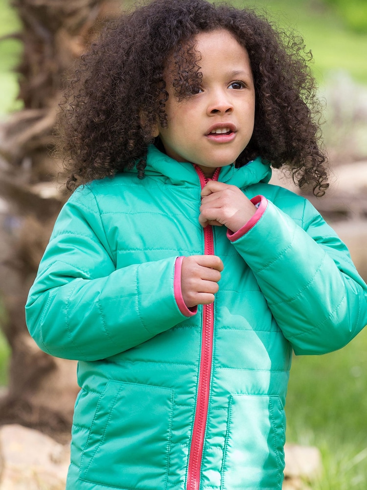 Frugi Blue Reversible Toasty Trail Jacket - Image 2 of 8