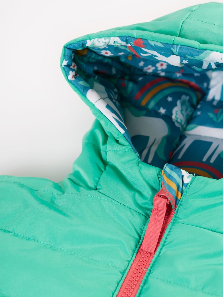 Frugi Blue Reversible Toasty Trail Jacket - Image 8 of 8 Frugi Blue Reversible Toasty Trail Jacket - Image 8 of 8