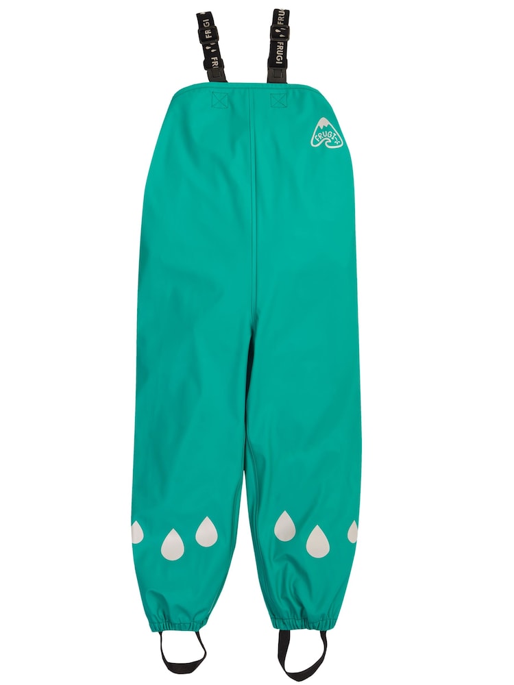 Frugi Green Waterproof Puddle Buster Trousers - Image 2 of 6