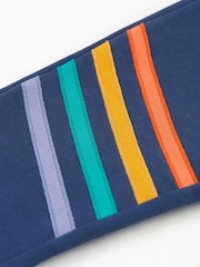 Frugi Blue Striped Joggers - Image 3 of 4