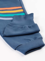 Frugi Blue Striped Joggers - Image 4 of 4