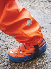 Frugi Orange Waterproof Puddle Buster Trousers - Image 2 of 7