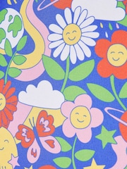 Frugi Blue Flowers All Over Print Explorers Backpack - Image 6 of 6