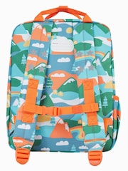 Frugi Blue Mountains All Over Print Explorers Backpack - Image 3 of 7