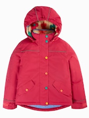 Frugi Pink Rambler 3 In 1 Vest Coat And Jacket - Image 2 of 7