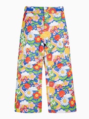 Salopettes para nieve y esquí en mezcla de algodón y lino con estampado floral de Frugi - Imagen 4 de 7