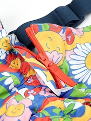 Salopettes para nieve y esquí en mezcla de algodón y lino con estampado floral de Frugi - Imagen 5 de 7