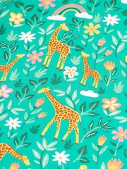 Frugi Green Giraffe Snuggle Fleece Jumper - Image 4 of 5