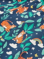 Frugi Boys Blue Tiger Joggers - Image 4 of 4
