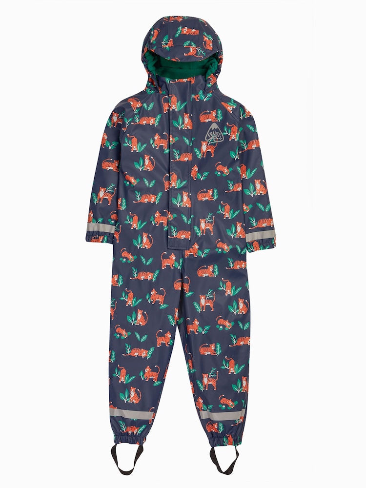 Комбінезон Frugi помаранчевий Waterproof Printed Tiger Puddle Buster - Image 3 of 4