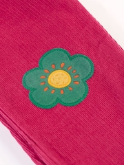 Frugi Girls Pink Corduroy Reversible Trousers - Image 4 of 5
