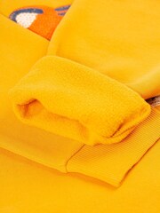 Frugi Yellow Tiger Stitched Sweatshirt - Image 6 of 6