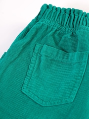Frugi Girls Green Corduroy Trousers - Image 5 of 7