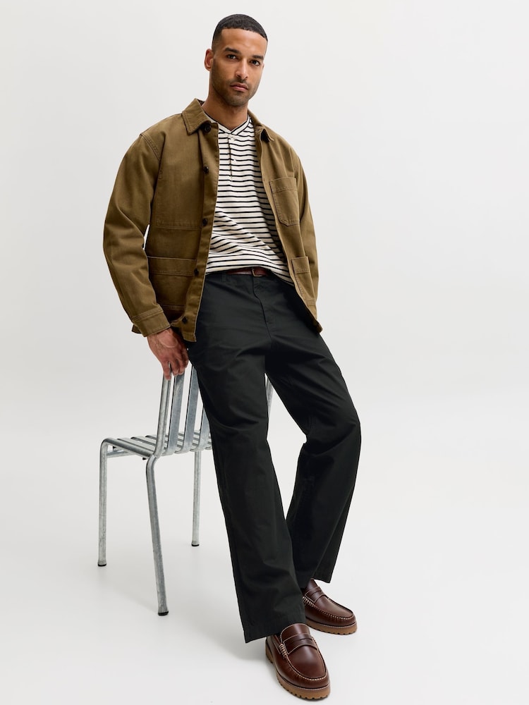 JACK & JONES Bill Wide Fit Chino Trousers - Bild 2 von 8