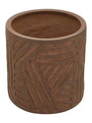 Fifty Five South Brown Darnell Planter - Image 2 of 6