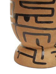 Fifty Five South Brown Barren Earthenware Planter - Image 6 of 6
