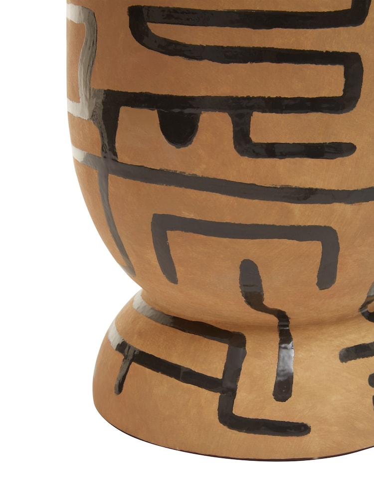 Fifty Five South Brown Barren Earthenware Planter - Image 6 of 6