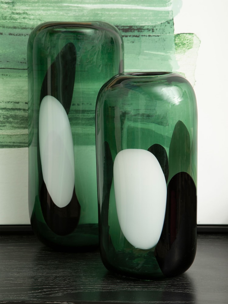 Fifty Five South Green Hania Vase - Image 1 of 6
