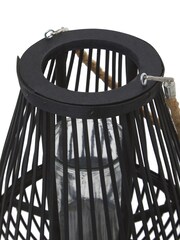 Interiors by Premier Black Lentigo Small Bamboo Candle Holder - Image 4 of 6