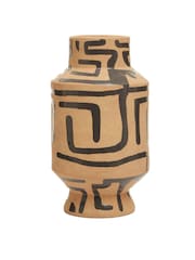 Fifty Five South Brown Barren Earthenware Vase - Image 4 of 6