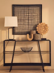 Interiors by Premier Black and Natural Lacuna Succulent - Image 2 of 6