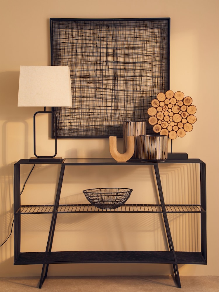 Interiors by Premier Black and Natural Lacuna Succulent - Image 2 of 6