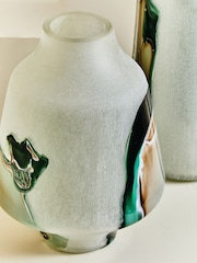Fifty Five South White Hakan Glass Vase - Image 2 of 6