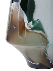 Fifty Five South White Hakan Glass Vase - Image 6 of 6