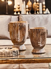 Fifty Five South Darnell Rustic Face Planter - Bild 1 von 6